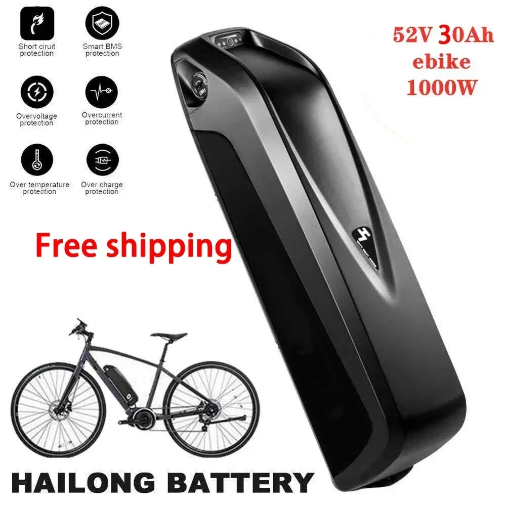 Original 48V Battery 48V 20AH 52V ebike Battery 36V Hailong Max 40A BMS 350W 500W 750W 1000W 1500W 18650 Cell BBS02 BBS03 BBSHD
Original 48V Battery 48V 20AH 52V ebike Battery 36V Hailong Max 40A BMS 350W 500W 750W 1000W 1500W 18650 Cell BBS02 BBS03 BBSHD