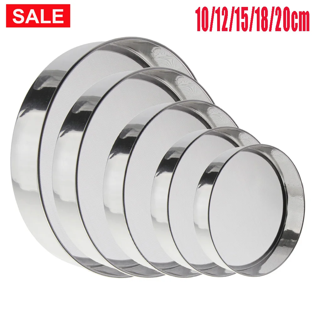 Flour Sieve Flour Sifter Storage Strainers Baking Tools Cleaning Colanders Round Stainless Steel Cooking Part
Flour Sieve Flour Sifter Storage Strainers Baking Tools Cleaning Colanders Round Stainless Steel Cooking Part
