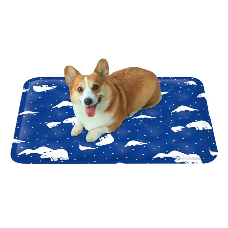Охлаждающий коврик для собак, двухсторонний охлаждающий коврик, дышащий охлаждающий коврик, удобные лежанки и мебель для собак, легкий стиль, для домашних животных 
Охлаждающий коврик для собак, двухсторонний охлаждающий коврик, дышащий охлаждающий коврик, удобные лежанки и мебель для собак, легкий стиль, для домашних животных
