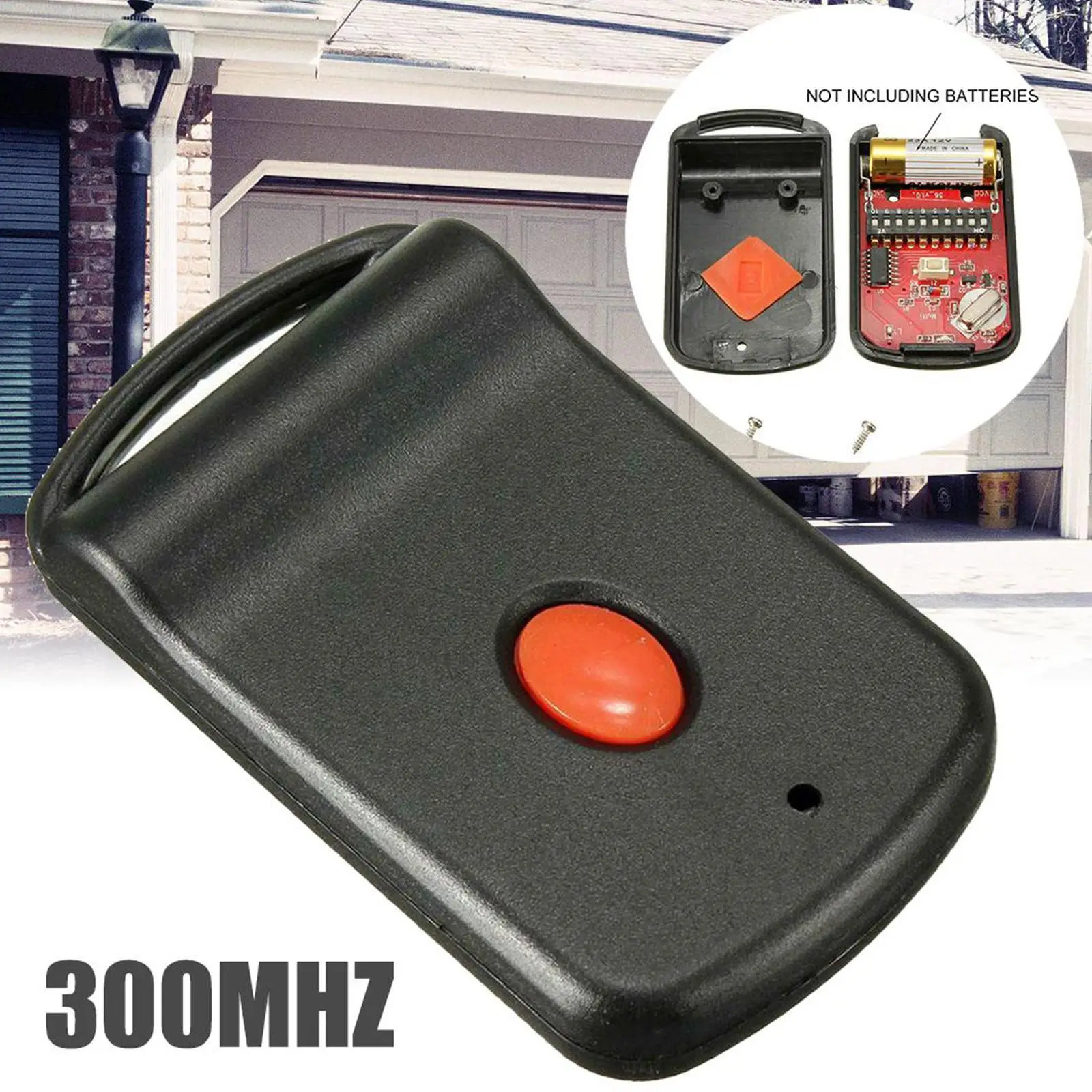 

Wireless Remote Control For Remote Garage Door Transmission 300MHz 10 DIP Switch Remote Control For Multi Code 1089 3089 41 Y7K7