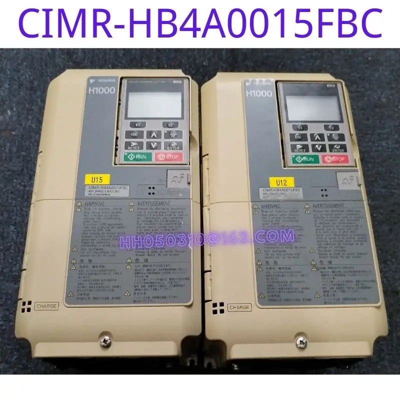 Б/у преобразователь частоты серии H1000 CIMR-HB4A0015FBC 5.5KW/3.7KW, проверка функционала, не поврежденный внешний вид
Б/у преобразователь частоты серии H1000 CIMR-HB4A0015FBC 5.5KW/3.7KW, проверка функционала, не поврежденный внешний вид