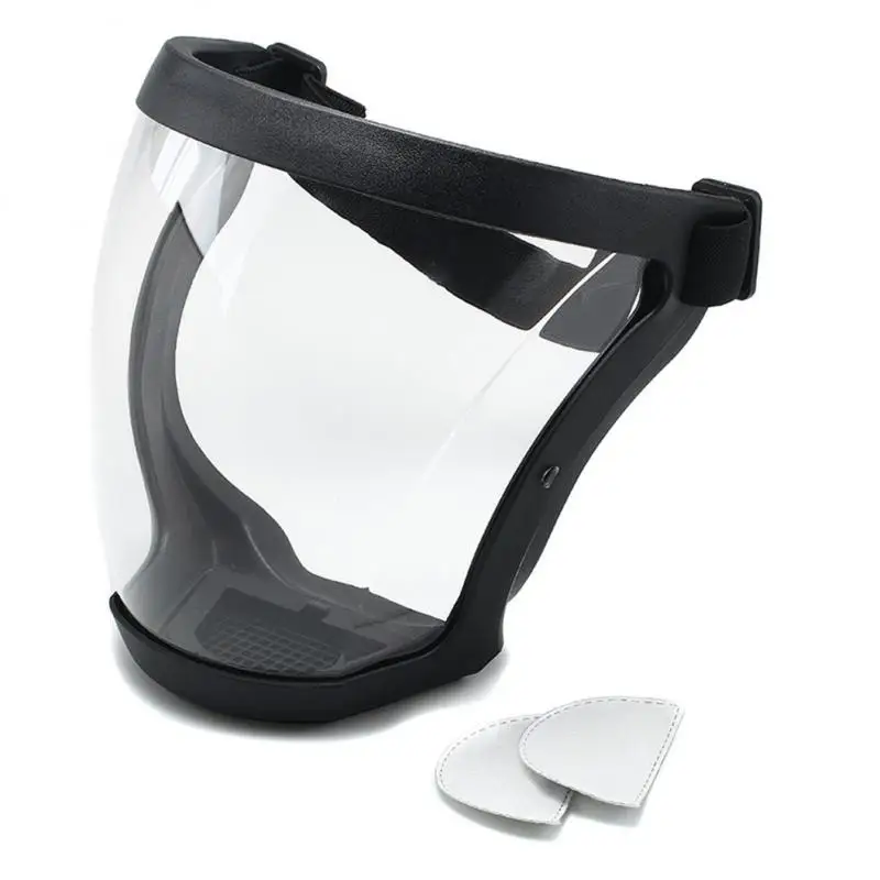 

Прозрачная Полнолицевая защита от брызг ветрозащитная противотуманная маска защитные очки защитная маска для глаз с фильтрами