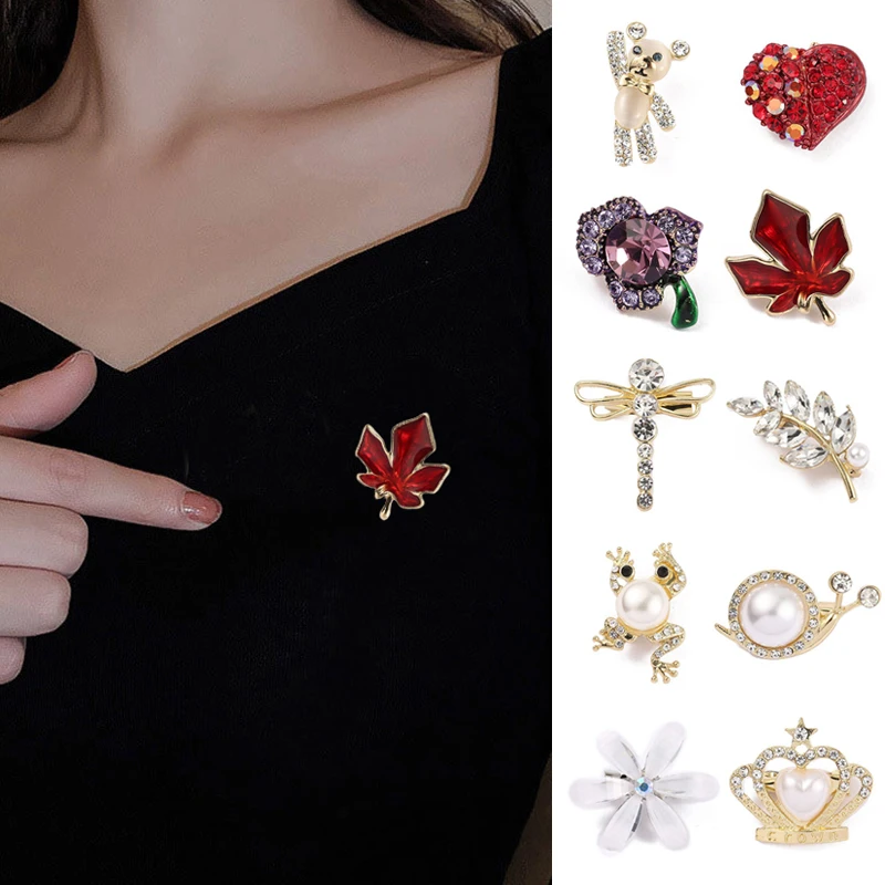 Flower Brooches For Women Pearl Rhinestone Brooch Pins Butterfly Insect Floral Corsage Party Wedding Jewelry Accessories Gifts
Flower Brooches For Women Pearl Rhinestone Brooch Pins Butterfly Insect Floral Corsage Party Wedding Jewelry Accessories Gifts