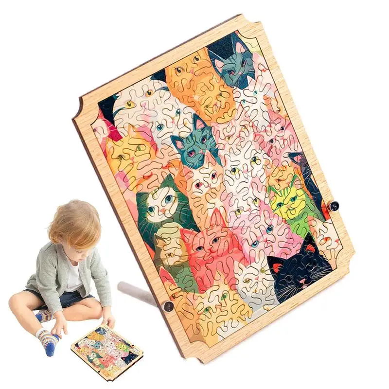 Деревянные головоломки в форме кошек, сложные головоломки для мозга, уникальные деревянные головоломки с животными для взрослых мужчин и женщин
Деревянные головоломки в форме кошек, сложные головоломки для мозга, уникальные деревянные головоломки с животными для взрослых мужчин и женщин