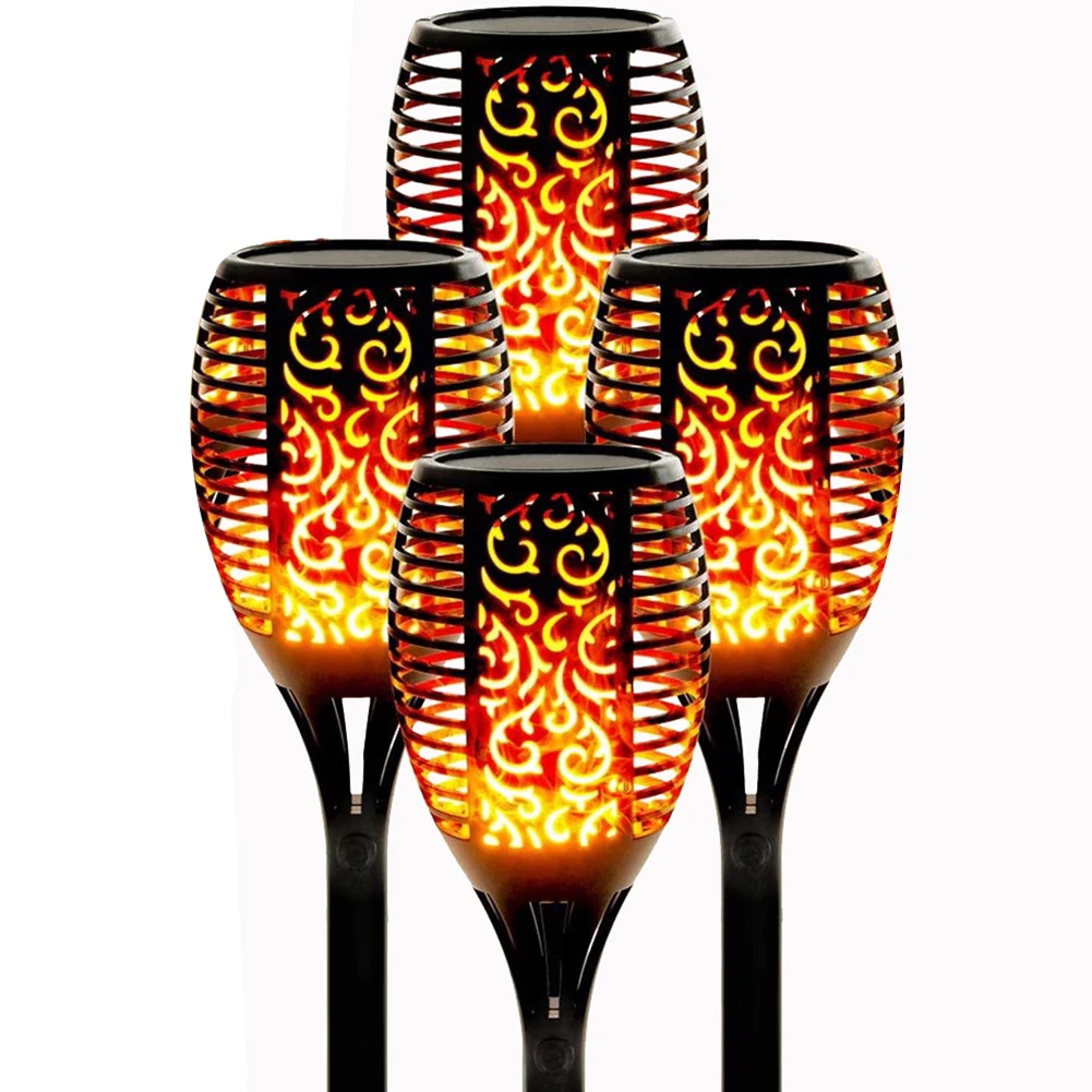 4 Pcs Solar Flame Torch Lights Flickering Light Outdoor Garden Yard Patio Floor Lamps Camping Party Christmas Halloween Decor
4 Pcs Solar Flame Torch Lights Flickering Light Outdoor Garden Yard Patio Floor Lamps Camping Party Christmas Halloween Decor