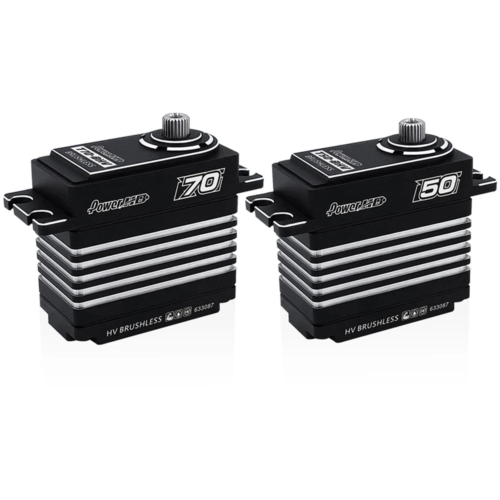 Power HD T50BHV T70BHV Steel Gear High Torque Brushless Digital Servo HV 6-8.4V For 1/8 1/5 RC Car Off Road Rock Crawler Truggy
Power HD T50BHV T70BHV Steel Gear High Torque Brushless Digital Servo HV 6-8.4V For 1/8 1/5 RC Car Off Road Rock Crawler Truggy