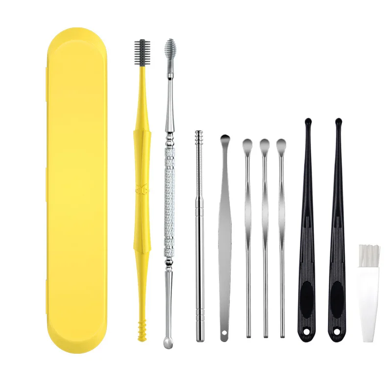 10Pcs/set Of Earwax Cleaning Tool Spiral Ear Picking Tool For Adults Ear Cleaner Ear Wax Removal Tool Ear Wax Remover Ear Care
10Pcs/set Of Earwax Cleaning Tool Spiral Ear Picking Tool For Adults Ear Cleaner Ear Wax Removal Tool Ear Wax Remover Ear Care