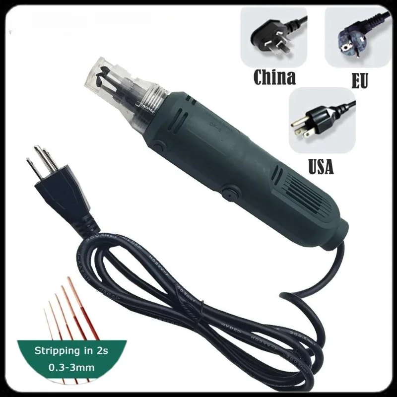 DF-8 Enameled Wire Electric Paint Squeegee Hand-Held Paint Scraper 0.3-3.0MM Wire Peeler Lacquer Peeler Varnished Wire Stripper
DF-8 Enameled Wire Electric Paint Squeegee Hand-Held Paint Scraper 0.3-3.0MM Wire Peeler Lacquer Peeler Varnished Wire Stripper