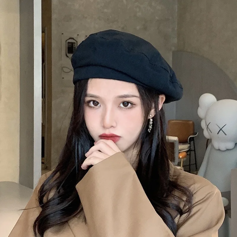 Women Girl Beret cap Artist Cotton Octagonal Flat Cap Summer Beanie Hat Cap Vintage Beret Hats Solid Color Cap Hat Woman
Women Girl Beret cap Artist Cotton Octagonal Flat Cap Summer Beanie Hat Cap Vintage Beret Hats Solid Color Cap Hat Woman