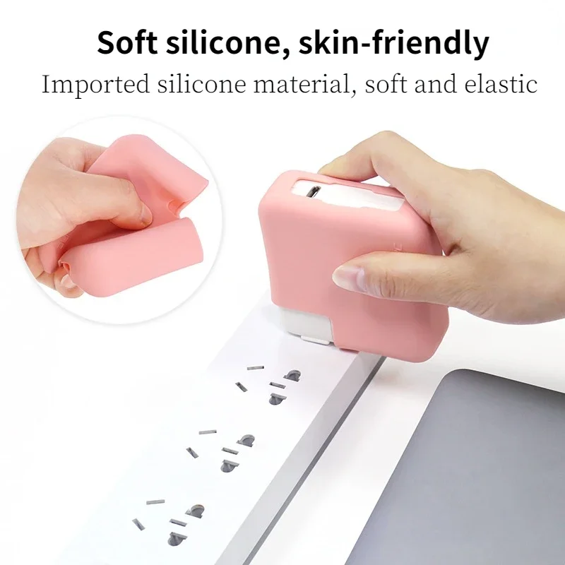 For MacBook Adapter Charger Colorful Silicone Cover Protectors Dustproof Laptop Sleeve Adapter Ultra Thin Case Anti-fall Scratch
For MacBook Adapter Charger Colorful Silicone Cover Protectors Dustproof Laptop Sleeve Adapter Ultra Thin Case Anti-fall Scratch