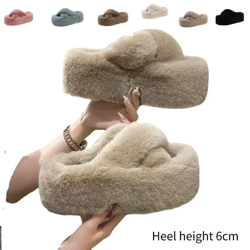 Woman Furry Ladies Faux Fur Luxury Fluffy Plush Slipper House Soft Fuzzy Girl Platform Indoor Flat Casual Sabot Round Toe Winter
Woman Furry Ladies Faux Fur Luxury Fluffy Plush Slipper House Soft Fuzzy Girl Platform Indoor Flat Casual Sabot Round Toe Winter