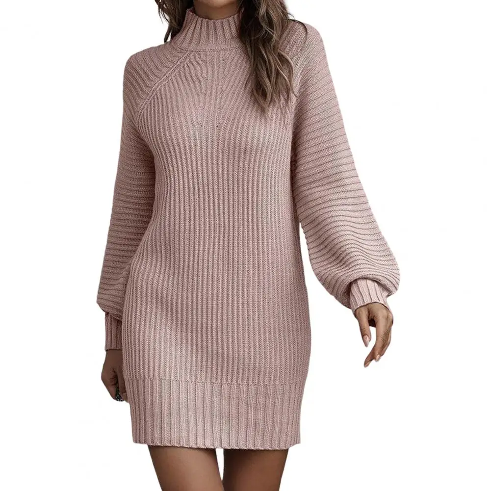 Fashion Sweater Dress Thick Waist Tight Bodycon Dress Temperament Ribbed Sexy Slim Knitted Pencil Dress
Fashion Sweater Dress Thick Waist Tight Bodycon Dress Temperament Ribbed Sexy Slim Knitted Pencil Dress