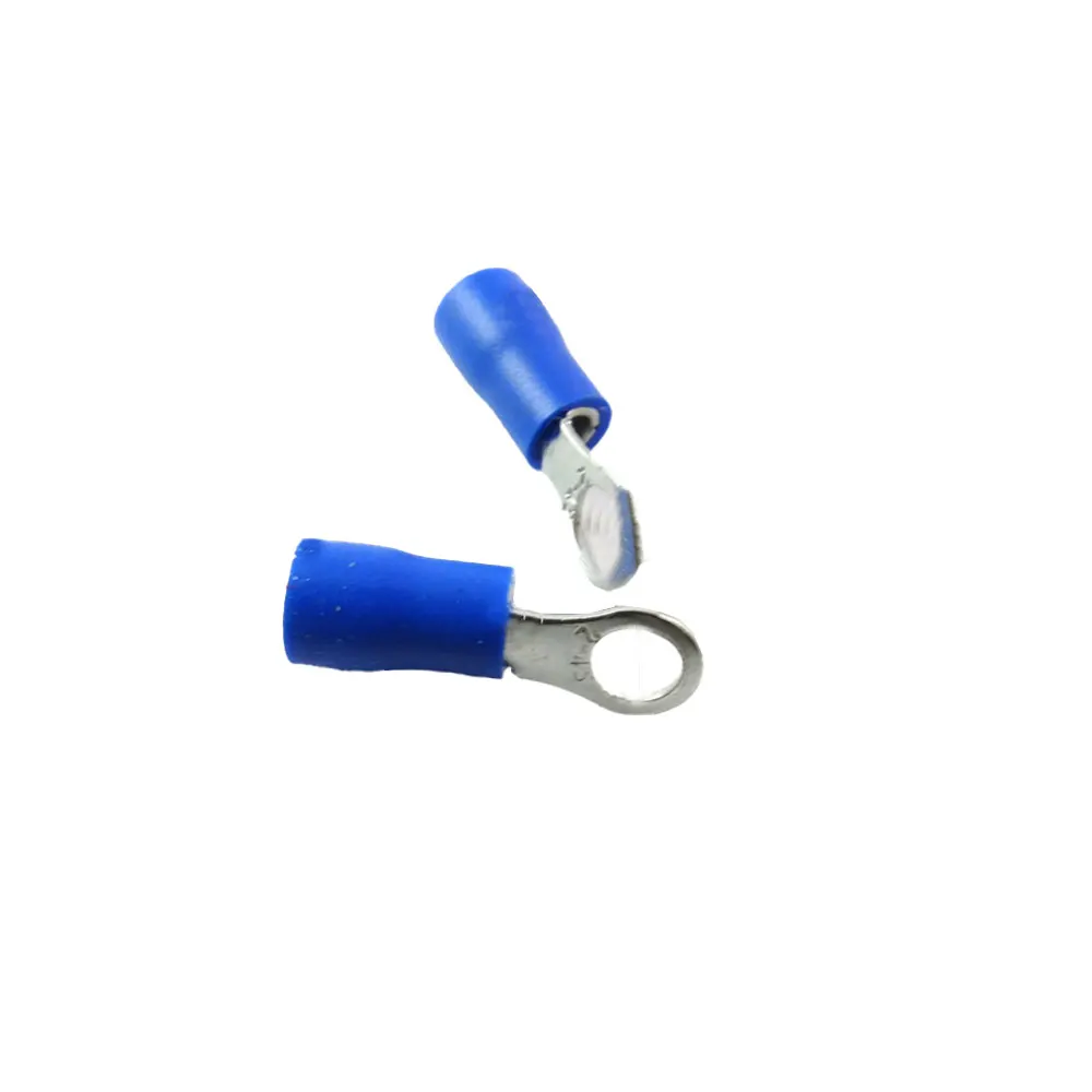RV2-4 Blue Ring Insulated Wire Connector Electrical Crimp Terminal Cable Wire Connector for 1.5-2.5mm2 100PCS/Pack RV2.5-4 RV
RV2-4 Blue Ring Insulated Wire Connector Electrical Crimp Terminal Cable Wire Connector for 1.5-2.5mm2 100PCS/Pack RV2.5-4 RV