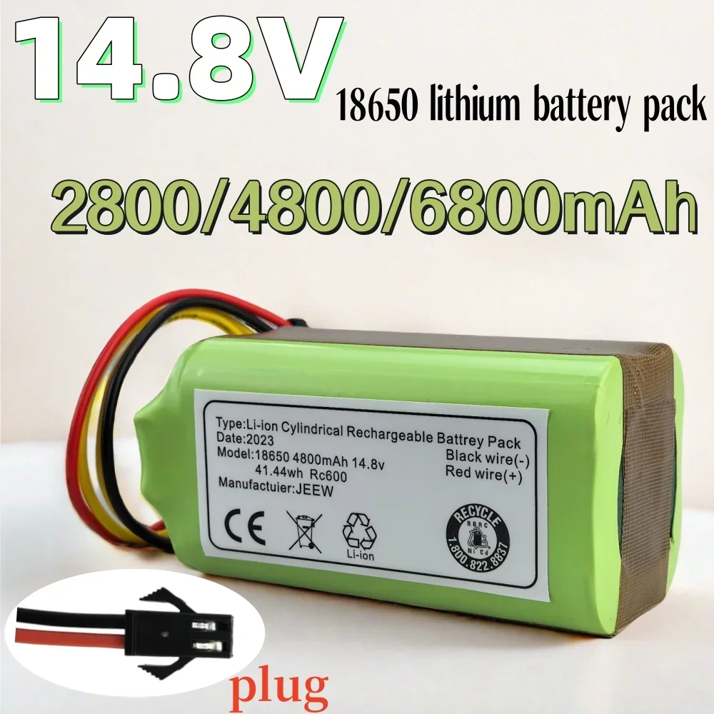 4S1P 14.8V 2800/4800/6800mAh Lithium-ion Battery , For Sweeping Machine Replacement Battery
4S1P 14.8V 2800/4800/6800mAh Lithium-ion Battery , For Sweeping Machine Replacement Battery