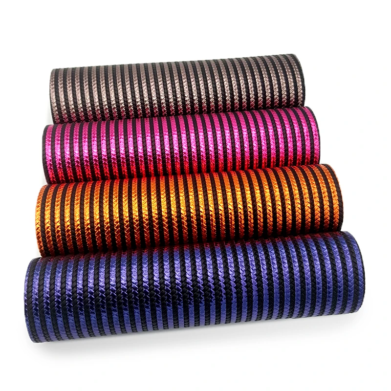 XHT Colored Straw Mat Design PU Bronzing Vinyl Faux Leather Fabric Sheet for Making Shoe/Bag/Decorative/DIY Accessories30*135CM
XHT Colored Straw Mat Design PU Bronzing Vinyl Faux Leather Fabric Sheet for Making Shoe/Bag/Decorative/DIY Accessories30*135CM