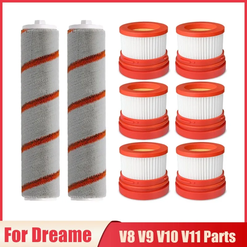 For Xiaomi Dreame V8 V9 V9B V9P XR V10 V11 Roller Brush Hepa Filter Spare Parts Household Wireless Vacuum Cleaner Accessories
For Xiaomi Dreame V8 V9 V9B V9P XR V10 V11 Roller Brush Hepa Filter Spare Parts Household Wireless Vacuum Cleaner Accessories