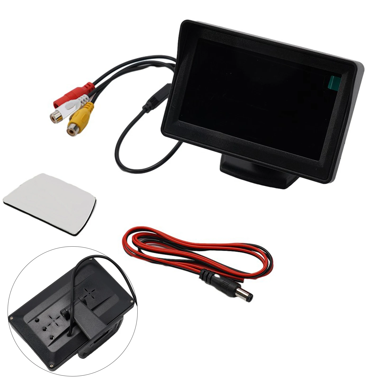 Auto Rear View Camera Wide Degree 4.3" TFT LCD Color Display Monitor Reversing Backup Parking Reve 480×365 DC 9V - 36V
Auto Rear View Camera Wide Degree 4.3" TFT LCD Color Display Monitor Reversing Backup Parking Reve 480×365 DC 9V - 36V