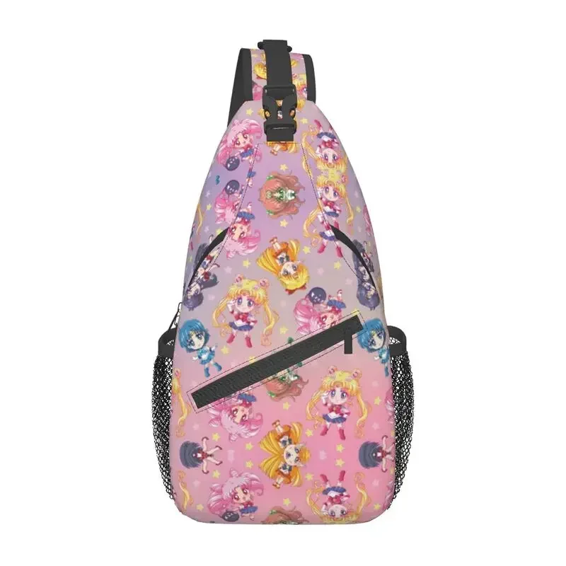 Cool Crystal Team Pattern Sling Crossbody Backpack Men Sailors Moon Shoulder Chest Bag for Hiking
Cool Crystal Team Pattern Sling Crossbody Backpack Men Sailors Moon Shoulder Chest Bag for Hiking