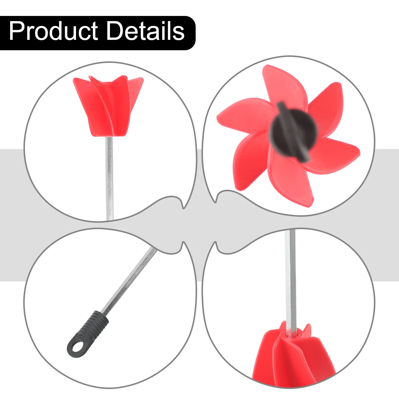 High-quality Paint Mixer Bit Stirring Rod Red+Silver Steel 300mm ABS Applicable Liquid Electric Drill Attachment
High-quality Paint Mixer Bit Stirring Rod Red+Silver Steel 300mm ABS Applicable Liquid Electric Drill Attachment