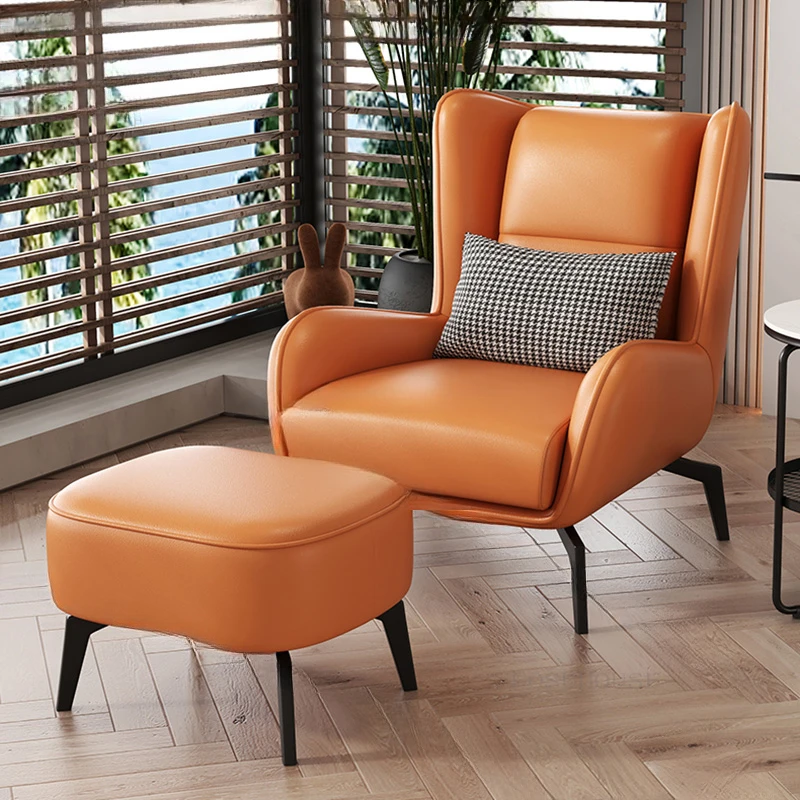 Итальянские удобные стулья для гостиной, домашняя мебель, Роскошное кресло с откидывающейся спинкой, дизайнерское офисное повседневное кресло для одноместного дивана B
Итальянские удобные стулья для гостиной, домашняя мебель, Роскошное кресло с откидывающейся спинкой, дизайнерское офисное повседневное кресло для одноместного дивана B
