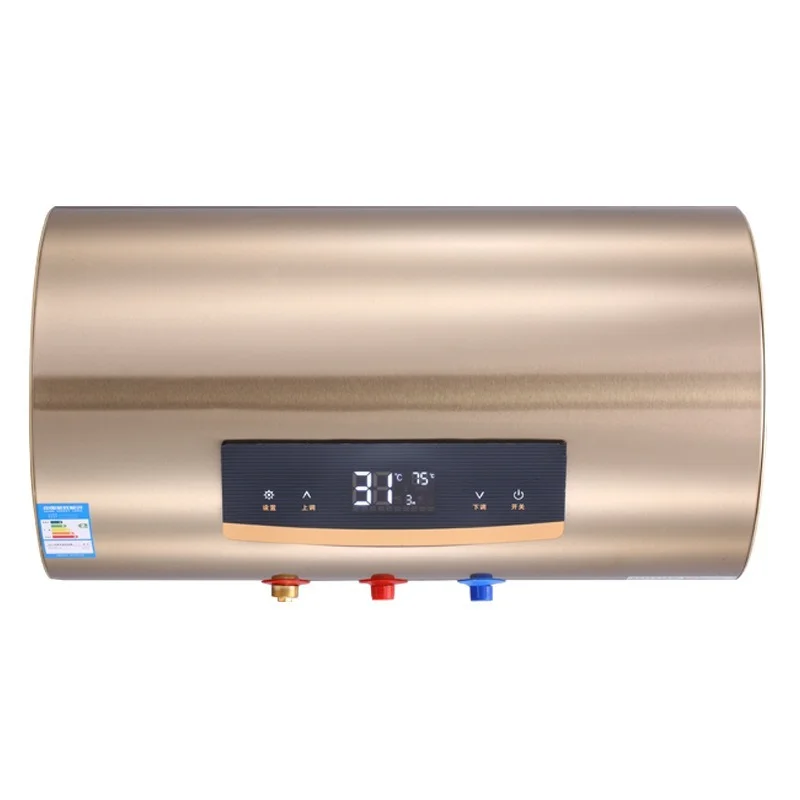 Household Intelligent Electric Water Heater Remote Control Touch Water Heater Energy Saving Speed Hot Color Steel Shell New EF
Household Intelligent Electric Water Heater Remote Control Touch Water Heater Energy Saving Speed Hot Color Steel Shell New EF