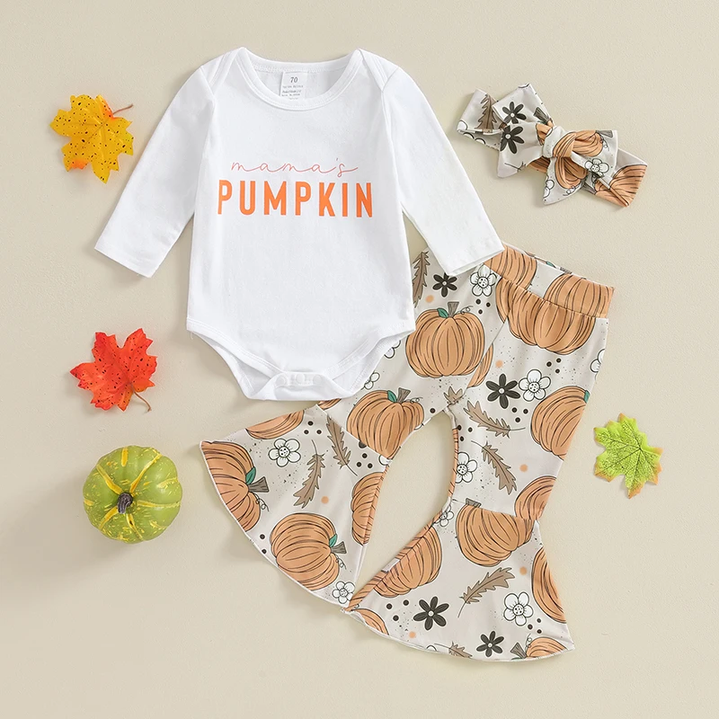 BeQeuewll Baby Girls Halloween Pants Sets White Long Sleeve Letter Print Romper Pumpkin Print Pants Headband Sets
BeQeuewll Baby Girls Halloween Pants Sets White Long Sleeve Letter Print Romper Pumpkin Print Pants Headband Sets