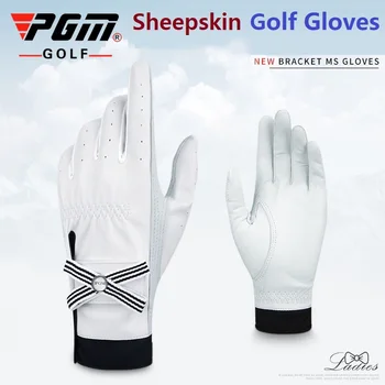 Luvas de Golfe TTYGJ Femininas: A Combinação Perfeita de Conforto e Desempenho 7 PGM Golf Gloves,Women Left Right Hand Sheepskin Breathable Palm Anti-Slip Sport Gloves,Pair Comfortable Golf Accessories
