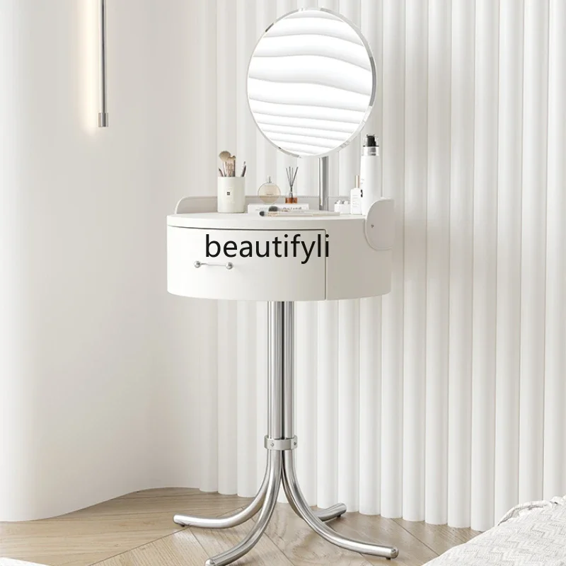 Modern Simple Small Dressing Table Advanced Bedroom Makeup Table Mini Small Apartment
Modern Simple Small Dressing Table Advanced Bedroom Makeup Table Mini Small Apartment