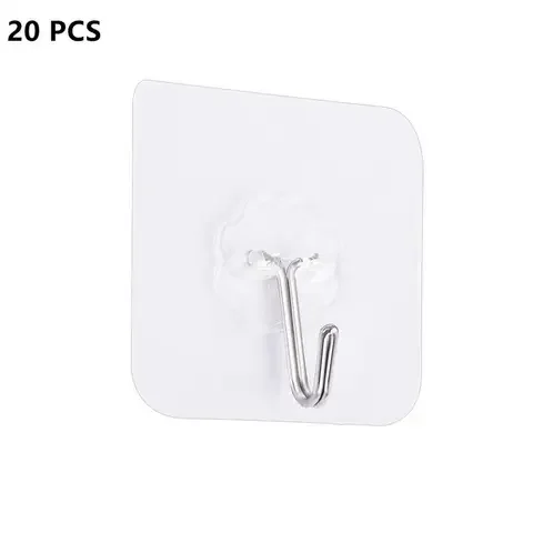 

1/3/5/10/20Pcs Transparent Strong Self Adhesive Door Wall Hangers Hooks Suction Heavy Load Rack Cup Sucker for Kitchen Bathroom