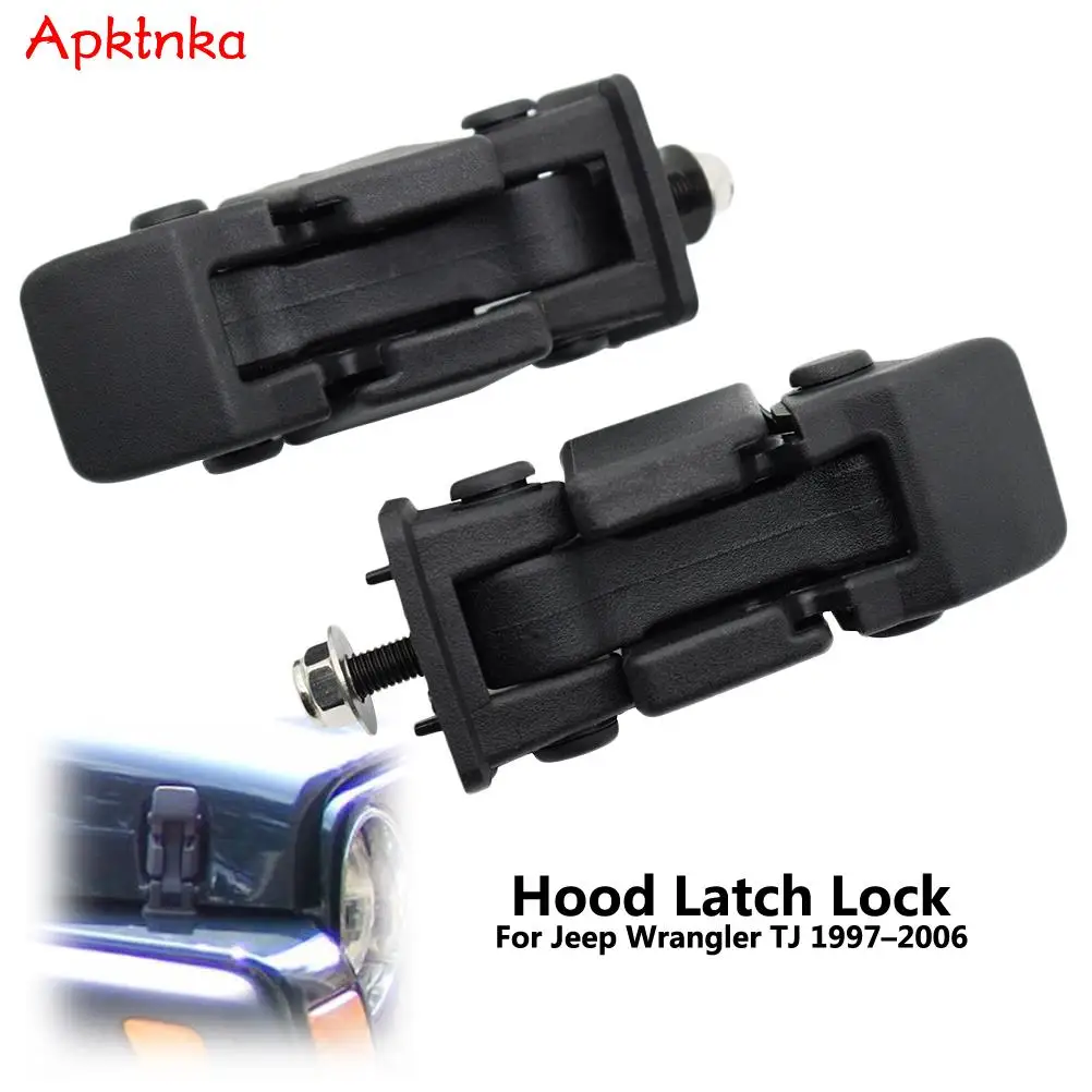 2x Car Hood Catch Buckle Cover Lock Latches For Jeep Wrangler 1997-2006 TJ Engine Styling Parts Accessories ABS Protect
2x Car Hood Catch Buckle Cover Lock Latches For Jeep Wrangler 1997-2006 TJ Engine Styling Parts Accessories ABS Protect