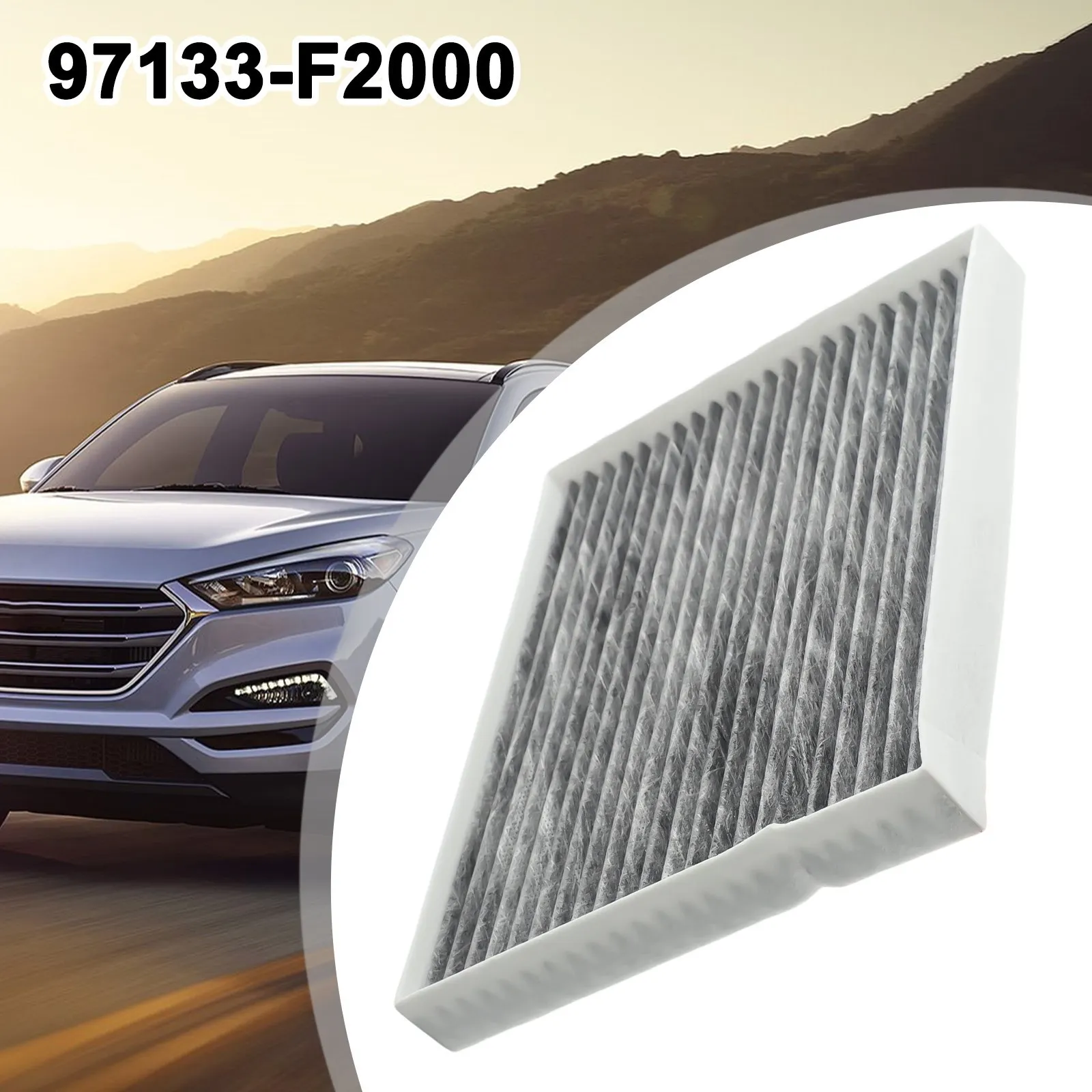 For Cabin Air Filter 195*238*21MM 97133-F2000 Cabin Air Filter For Hyundai Front Side Replacement High Quality
For Cabin Air Filter 195*238*21MM 97133-F2000 Cabin Air Filter For Hyundai Front Side Replacement High Quality