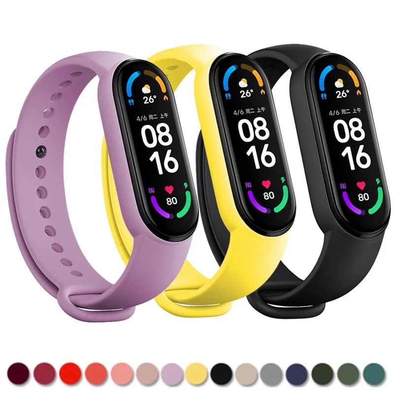Силиконовый ремешок для Mi band 7 6, сменный спортивный браслет для Mi band 4 Mi band 5 xiaomi Mi band 4 3 5
Силиконовый ремешок для Mi band 7 6, сменный спортивный браслет для Mi band 4 Mi band 5 xiaomi Mi band 4 3 5