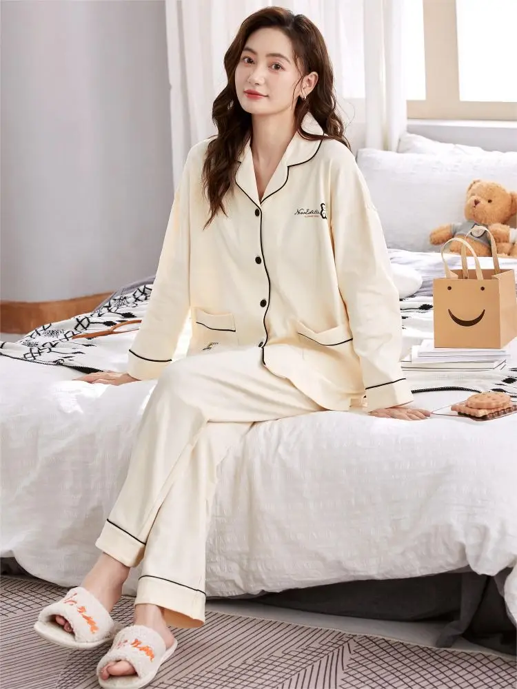 

Warm Pajamas for Women Cotton Pajama Girl Choice Offers Sleepwear for Sleeping Stitch Pyjama Loungewear Nightwears for Ladies