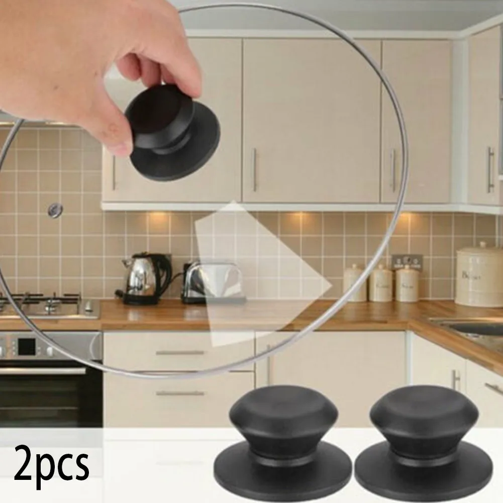 2ps Black Pot Lid Knob Replacement Handle Handgrip Cookware Kitchen Pan Holding Lid Replacement Kitchen Tools Gadgets
2ps Black Pot Lid Knob Replacement Handle Handgrip Cookware Kitchen Pan Holding Lid Replacement Kitchen Tools Gadgets