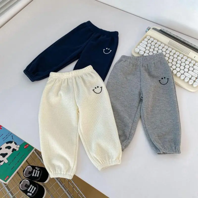 2024 Spring New Baby Loose Trousers Infant Cartoon Embroidery Harem Pants Fashion Boys Girls Waffle Casual Pants Toddler Clothes
2024 Spring New Baby Loose Trousers Infant Cartoon Embroidery Harem Pants Fashion Boys Girls Waffle Casual Pants Toddler Clothes