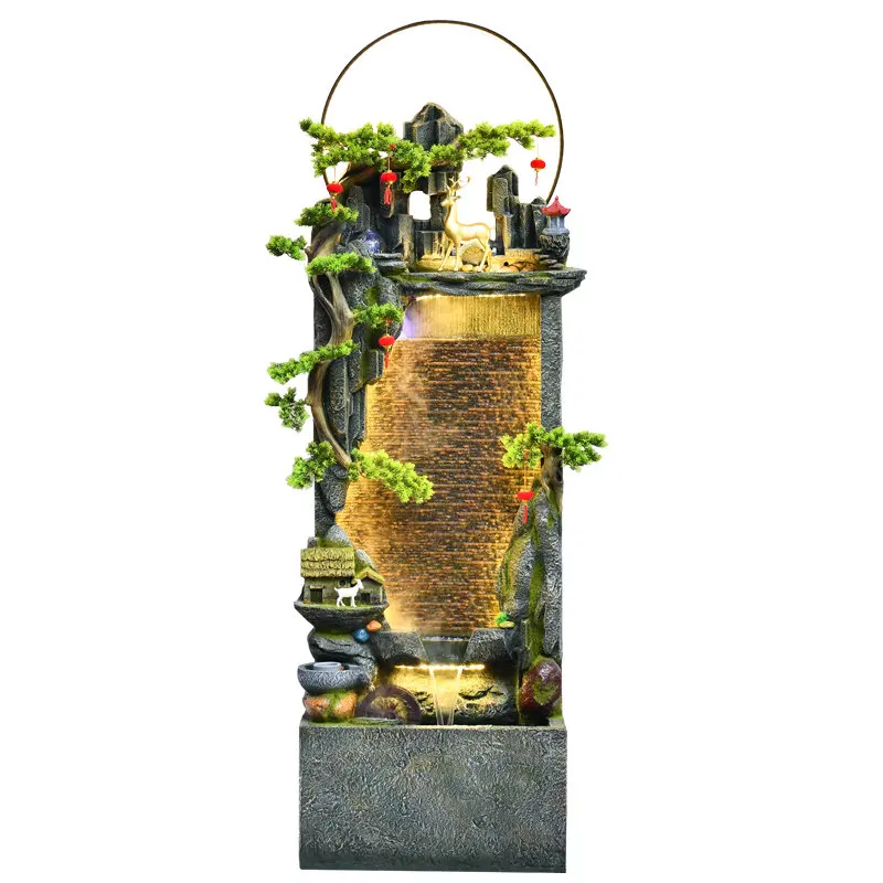 YY Flowing Water Lucky Decoration Chinese Water Curtain Wall Creative Flowing Water Screen
YY Flowing Water Lucky Decoration Chinese Water Curtain Wall Creative Flowing Water Screen