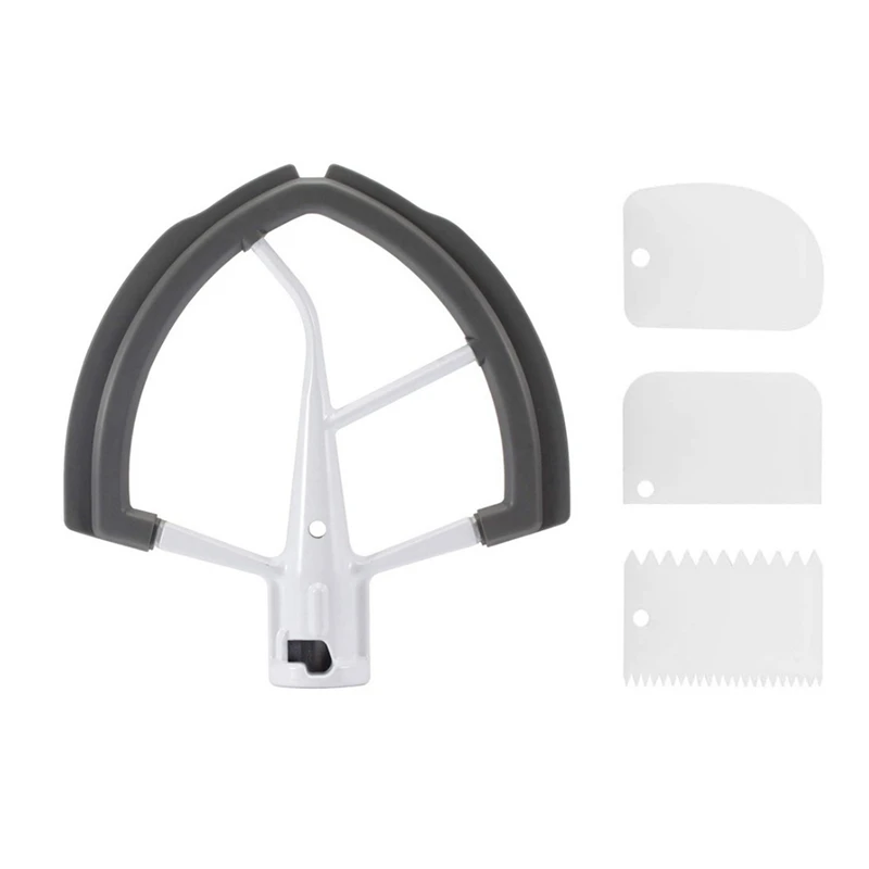 Flex Edge Beater Attachment For Kitchenaid Mixer 6 Quart Bowl-Lift Stand Mixer, 6 QT Bowl-Lift Stand Mixer Accessories
Flex Edge Beater Attachment For Kitchenaid Mixer 6 Quart Bowl-Lift Stand Mixer, 6 QT Bowl-Lift Stand Mixer Accessories
