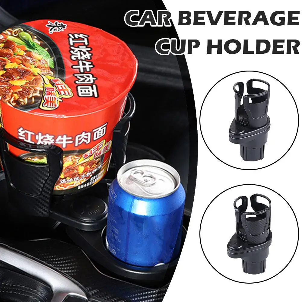 

Car Cup Holder 2 In 1 Multifunction Adjustable Dual Holder Cup Mount Expander Rotating Cup Phone Holder Mobile 360 Car Adap X3X8