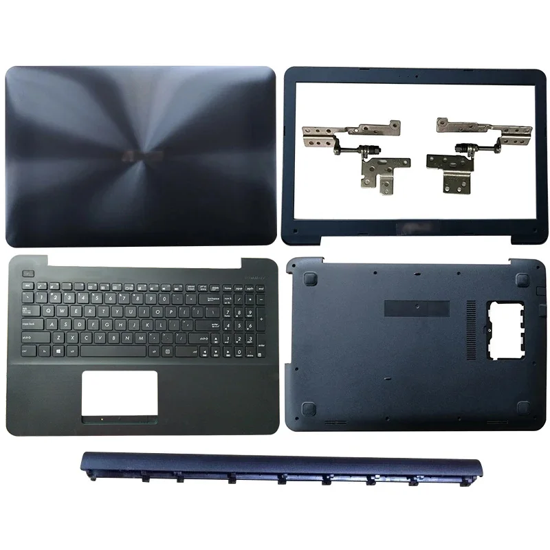 NEW Laptop LCD Back Cover/Front bezel/Hinges/Hinges cover/Palmrest/Bottom Case For ASUS A555 X555 K555 F555 W519L VM590L VM510
NEW Laptop LCD Back Cover/Front bezel/Hinges/Hinges cover/Palmrest/Bottom Case For ASUS A555 X555 K555 F555 W519L VM590L VM510
