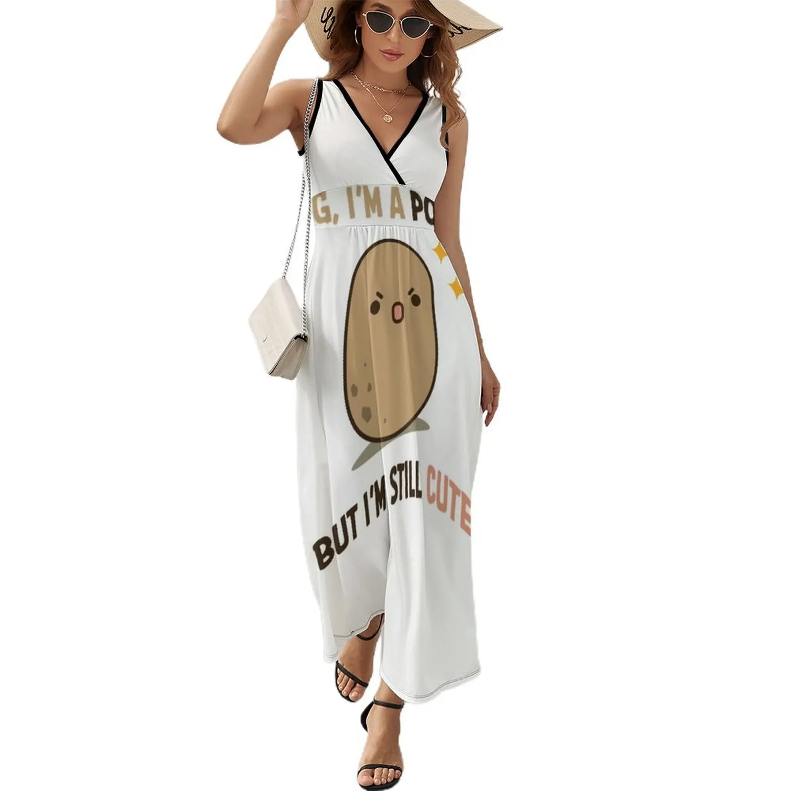 Cute potato is cute Sleeveless Dress summer dress women 2024 womens dress women's dresses luxury evening dresses luxury 2024
Cute potato is cute Sleeveless Dress summer dress women 2024 womens dress women's dresses luxury evening dresses luxury 2024