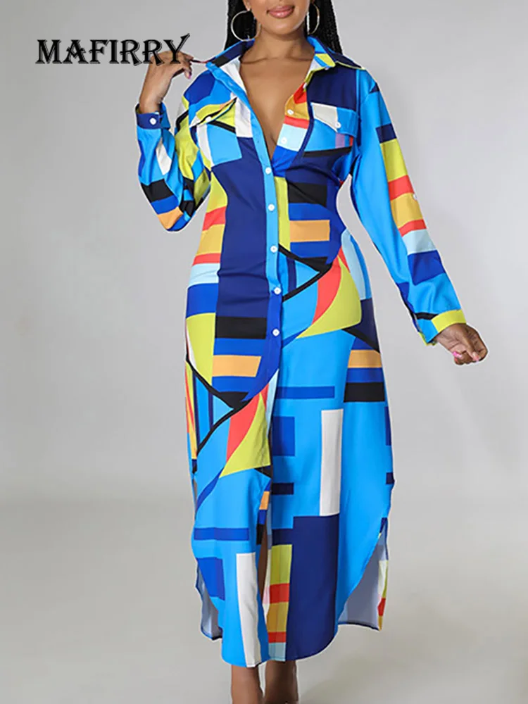 Women Sexy Turn Down Collar Retro Print Dress Elegant Ladies Button Party Dress Spring Autumn Long Sleeve Maxi Dress Vestidos
Women Sexy Turn Down Collar Retro Print Dress Elegant Ladies Button Party Dress Spring Autumn Long Sleeve Maxi Dress Vestidos