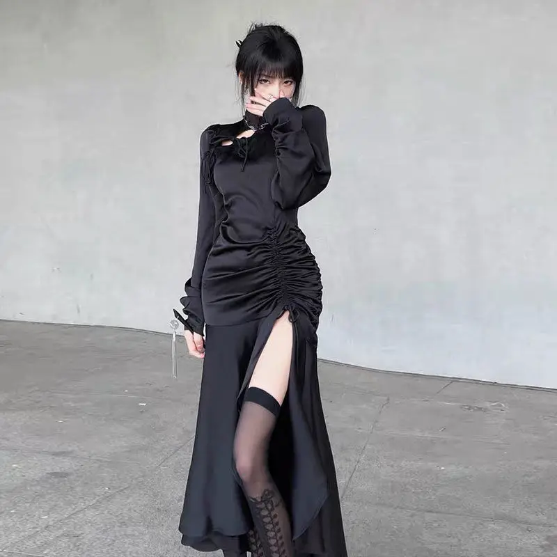 2024 autumn new chinese style improved qipao design dark retro dress girl split daily qipao dress sexy cheongsam qipao dress
2024 autumn new chinese style improved qipao design dark retro dress girl split daily qipao dress sexy cheongsam qipao dress