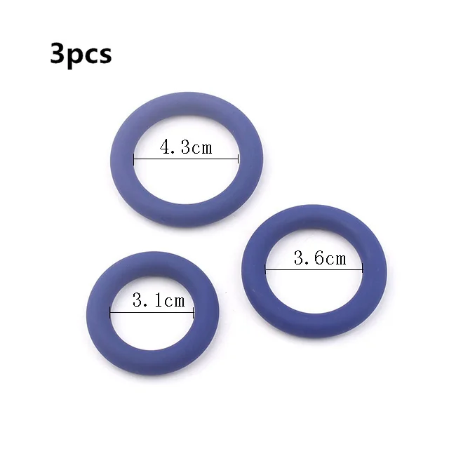 3Pcs Penis Ring Set Silicone Cock Rings Ejaculation Delay Cockring Sex Toys For Men Adult Product Dick Lock Erection Sexy Shop 3Pcs Penis Ring Set Silicone Cock Rings Ejaculation Delay Cockring Sex Toys For Men Adult Product Dick Lock Erection Sexy Shop