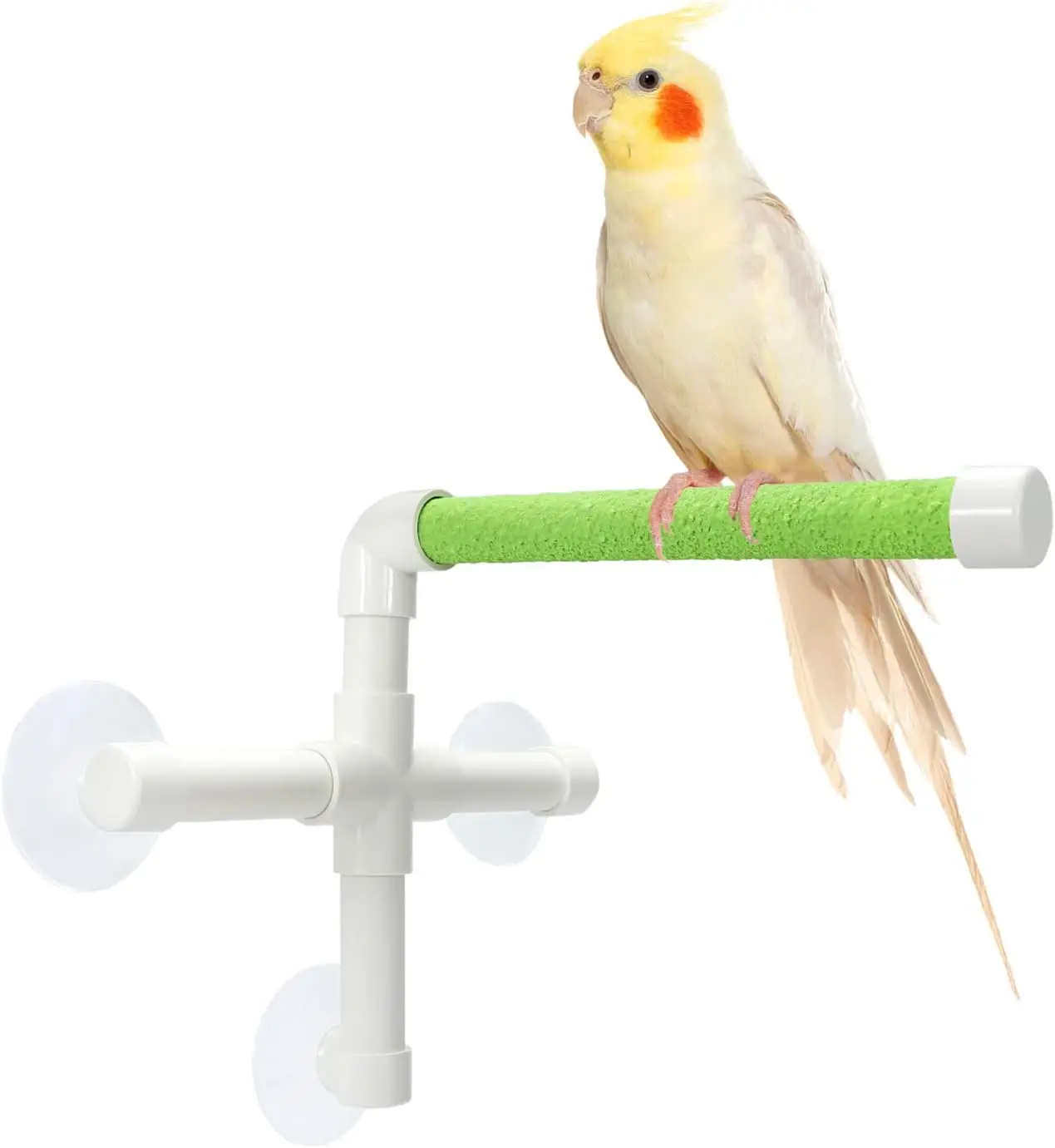Bird Portable Suction Cup Shower Perch Window Wall Standing Platform Rack for Parrot Parakeet Conure Cockatiel African Grey
Bird Portable Suction Cup Shower Perch Window Wall Standing Platform Rack for Parrot Parakeet Conure Cockatiel African Grey