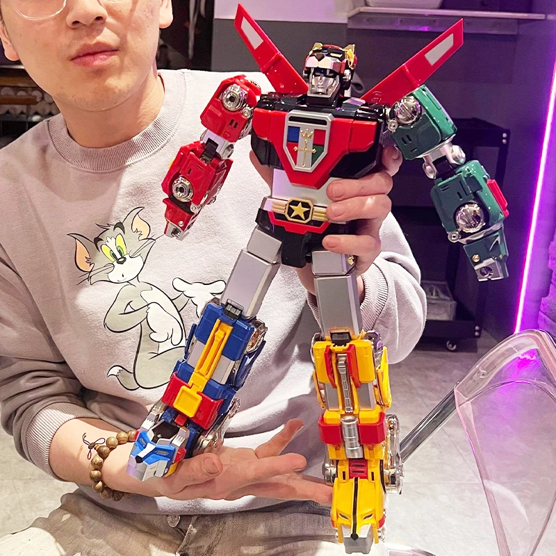 

Transformation Toys Mc Muscle Bear Voltron War God Kong Combination Mechanical Lion The Ever-Changing Lion Toy Model Gifts