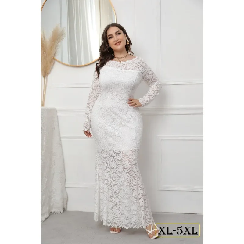 Женское длинное вечернее платье с вышивкой XL-5XL Plus, элегантное платье для вечеринки, женское платье, для свадьбы, выпускного вечера
Женское длинное вечернее платье с вышивкой XL-5XL Plus, элегантное платье для вечеринки, женское платье, для свадьбы, выпускного вечера