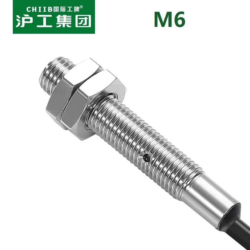 M6 Sensor Switches Metal Sense Inductive Proximity Switch with Thread DC 3 Wires 2 Wires NPN NO NC LJ6A3-1-Z/BX AX with CE
M6 Sensor Switches Metal Sense Inductive Proximity Switch with Thread DC 3 Wires 2 Wires NPN NO NC LJ6A3-1-Z/BX AX with CE