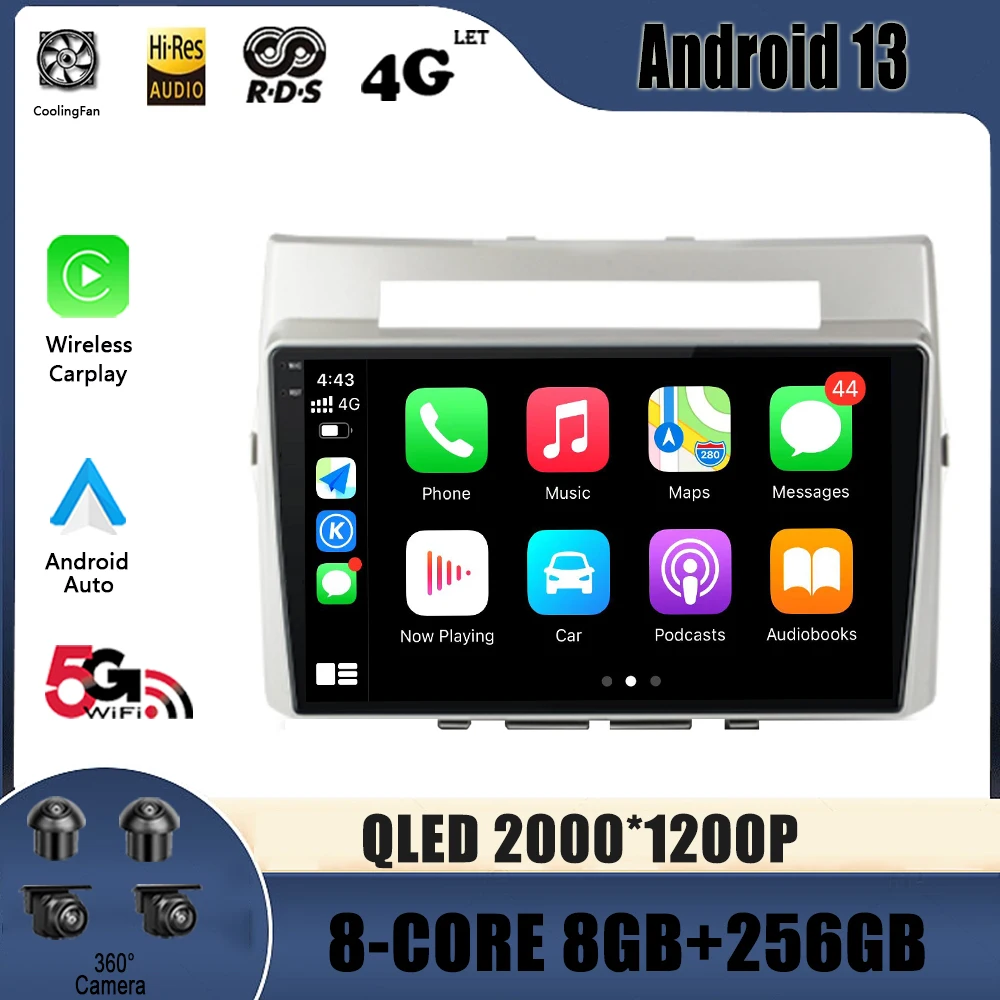 Автомагнитола для Toyota Corolla Verso 2004-2009, мультимедийный видеоплеер с навигацией, 4G, GPS, Android 13, 2din, 2 din 
Автомагнитола для Toyota Corolla Verso 2004-2009, мультимедийный видеоплеер с навигацией, 4G, GPS, Android 13, 2din, 2 din