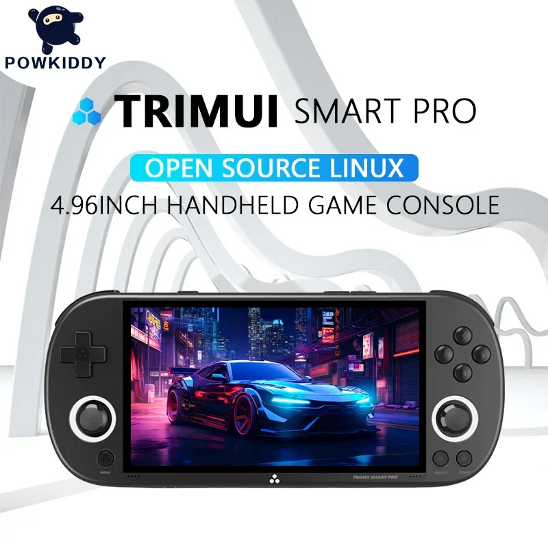 

TRIMUI Smart Pro open source handheld game console retro arcade HD 4.96 inch ips screen game console Linux system battery life