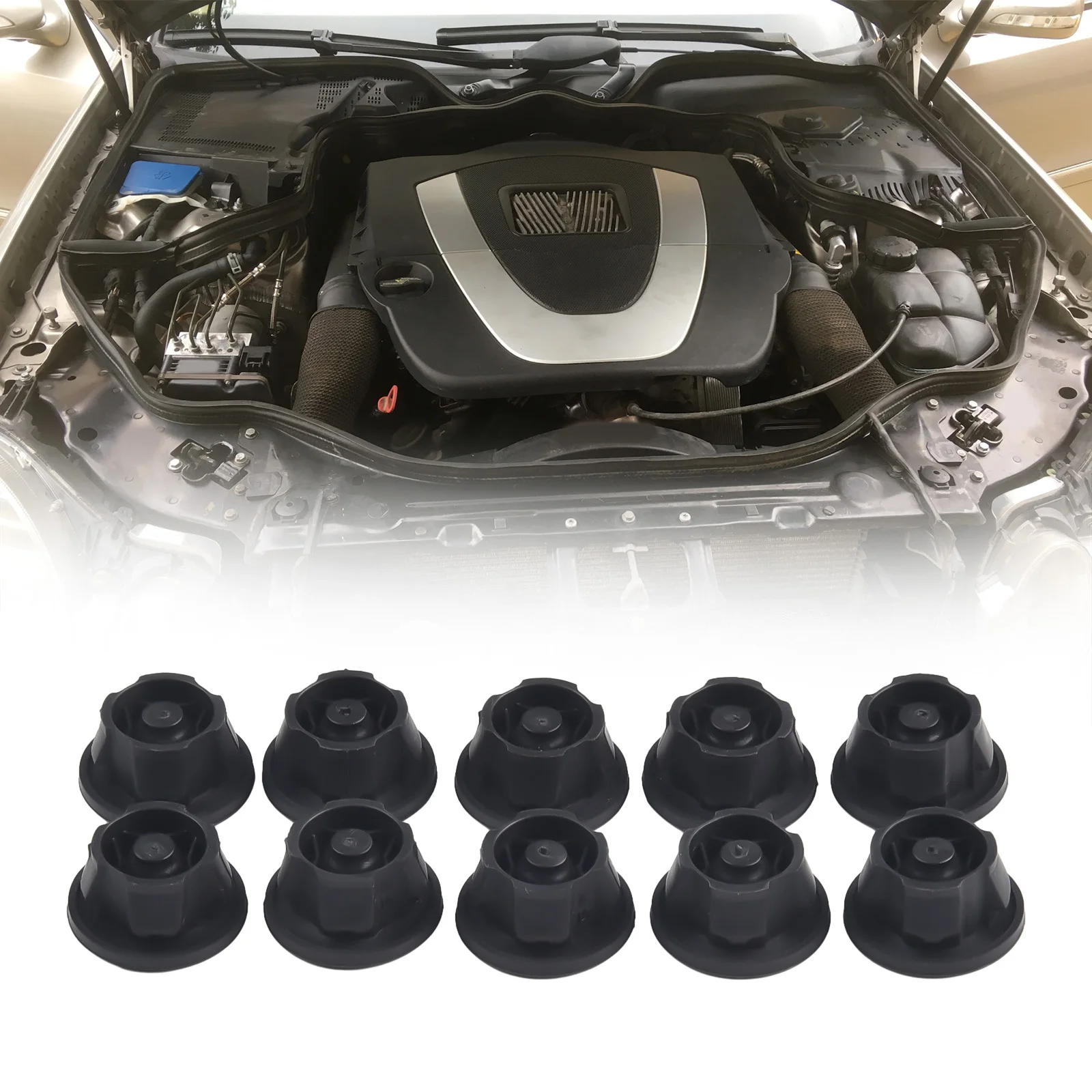 10X Car Engine Cover Gasket Plug Shock Absorber Accessories Car Engine Cover Rubber Gasket For MERCEDES 6420940785
10X Car Engine Cover Gasket Plug Shock Absorber Accessories Car Engine Cover Rubber Gasket For MERCEDES 6420940785